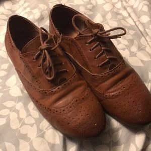 Brown shoes